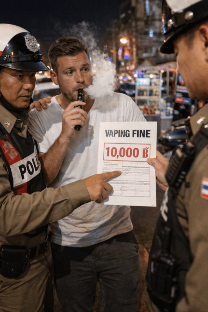 Vapes are illegal in Thailand