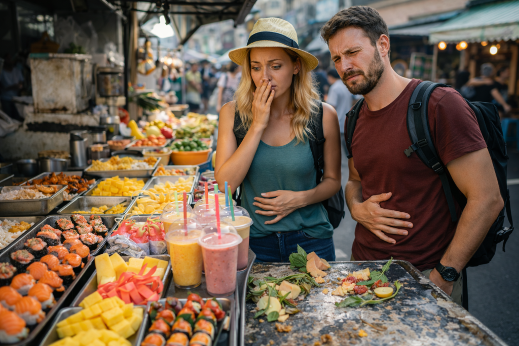 Watch Out For Raw Street Food