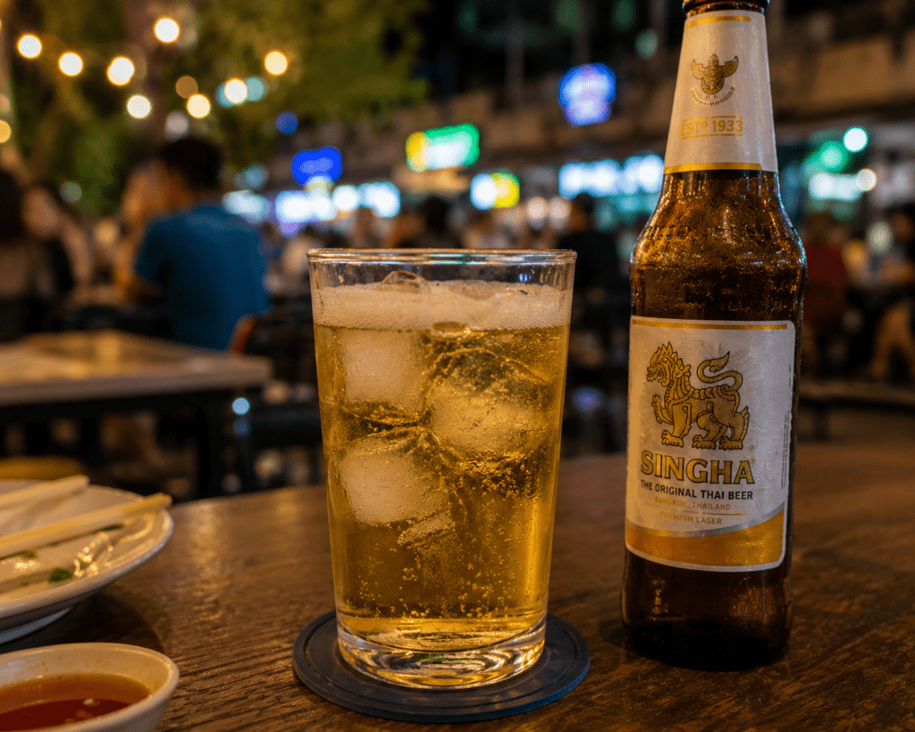 Ice in beer a common Thai practice