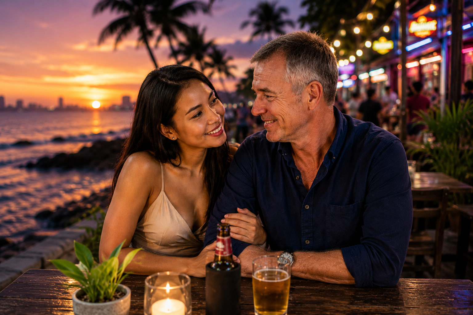 Older Men Dating Young Thai Girls