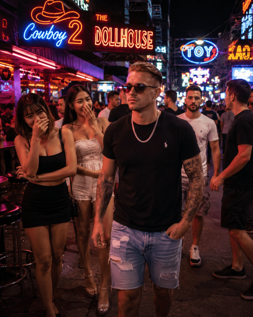 Arrogant young Western men in Thailand failing to understand local culture
