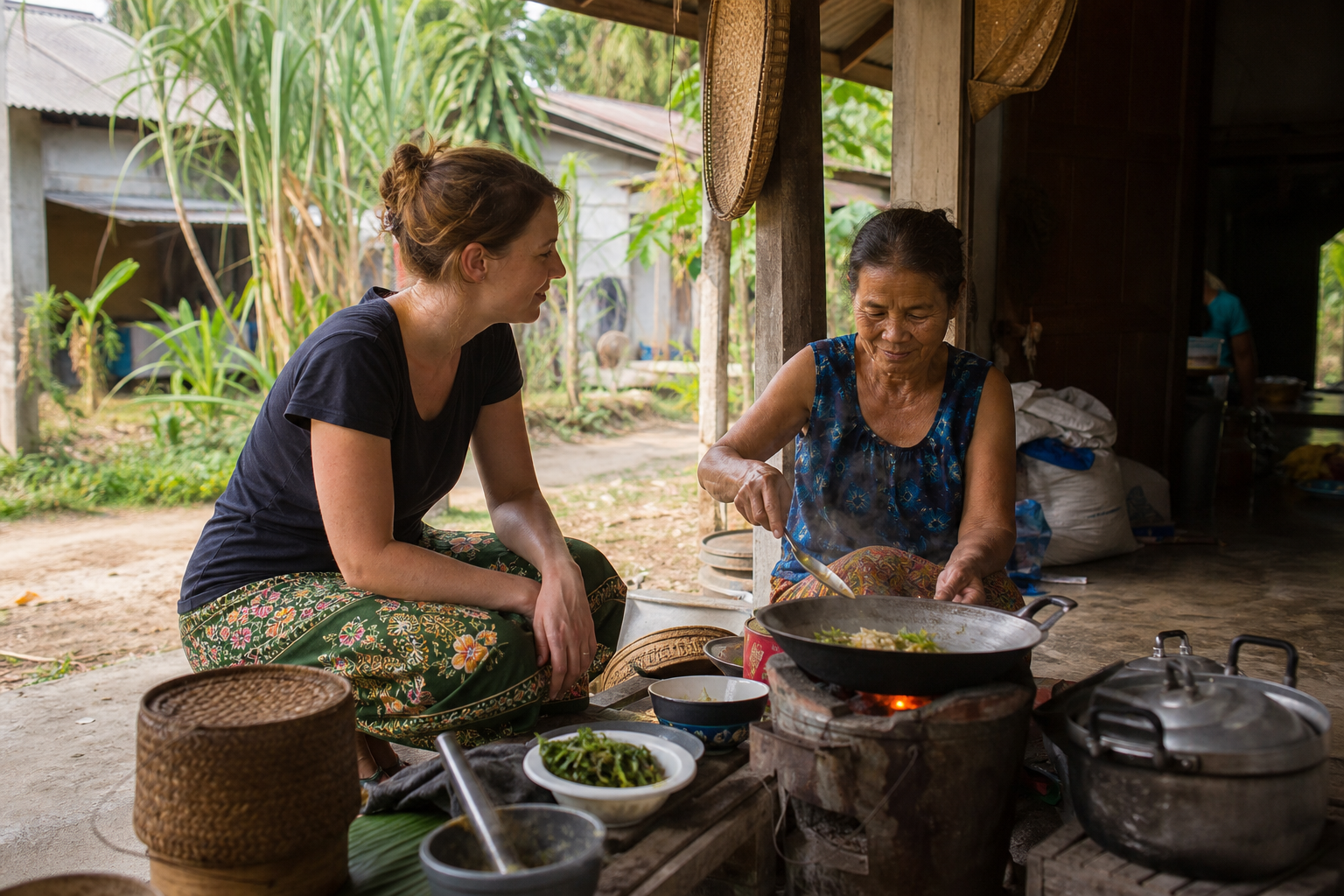 settling-into-her-village-life