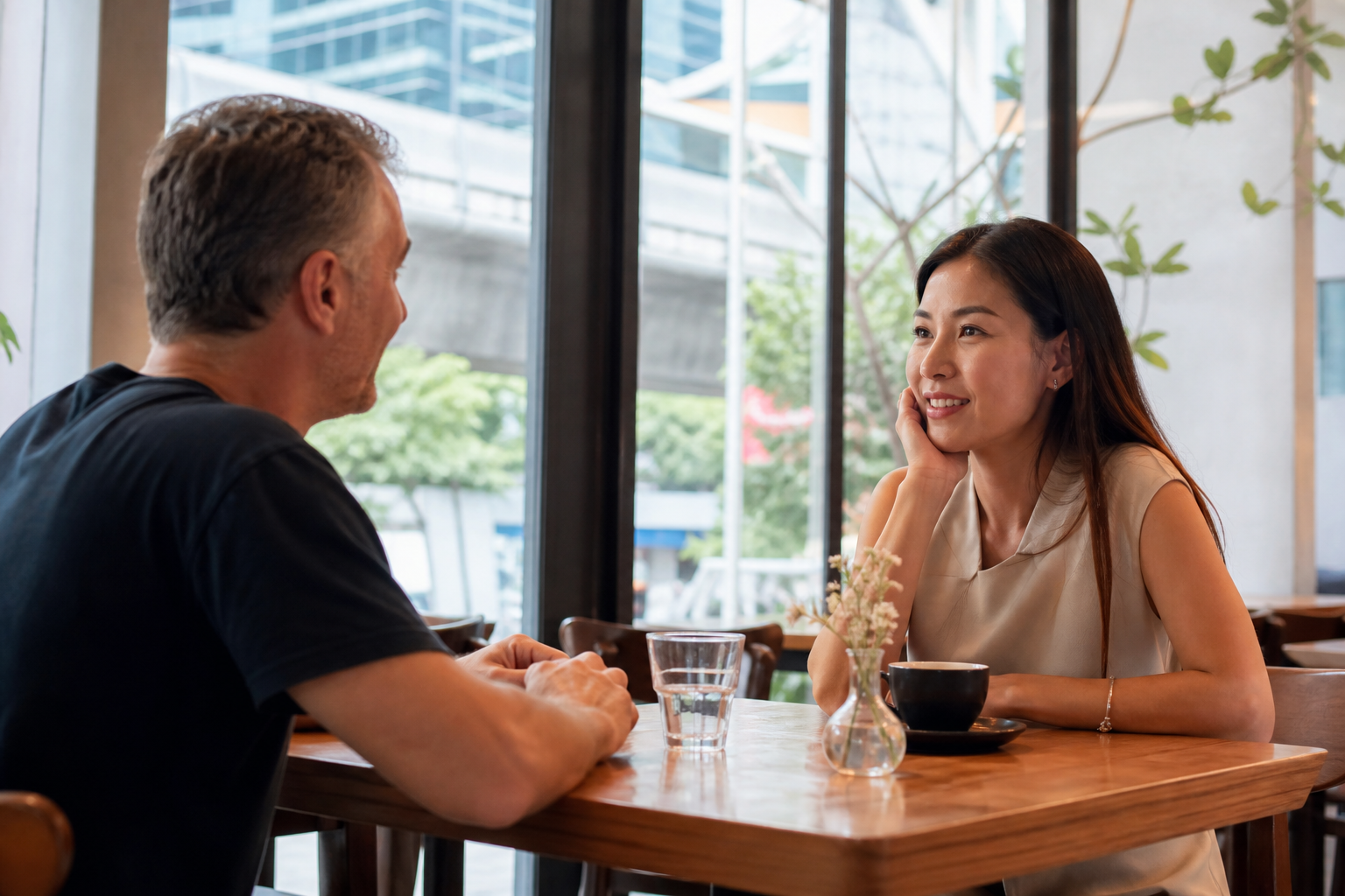 Meeting Anne in Bangkok After Online Dating