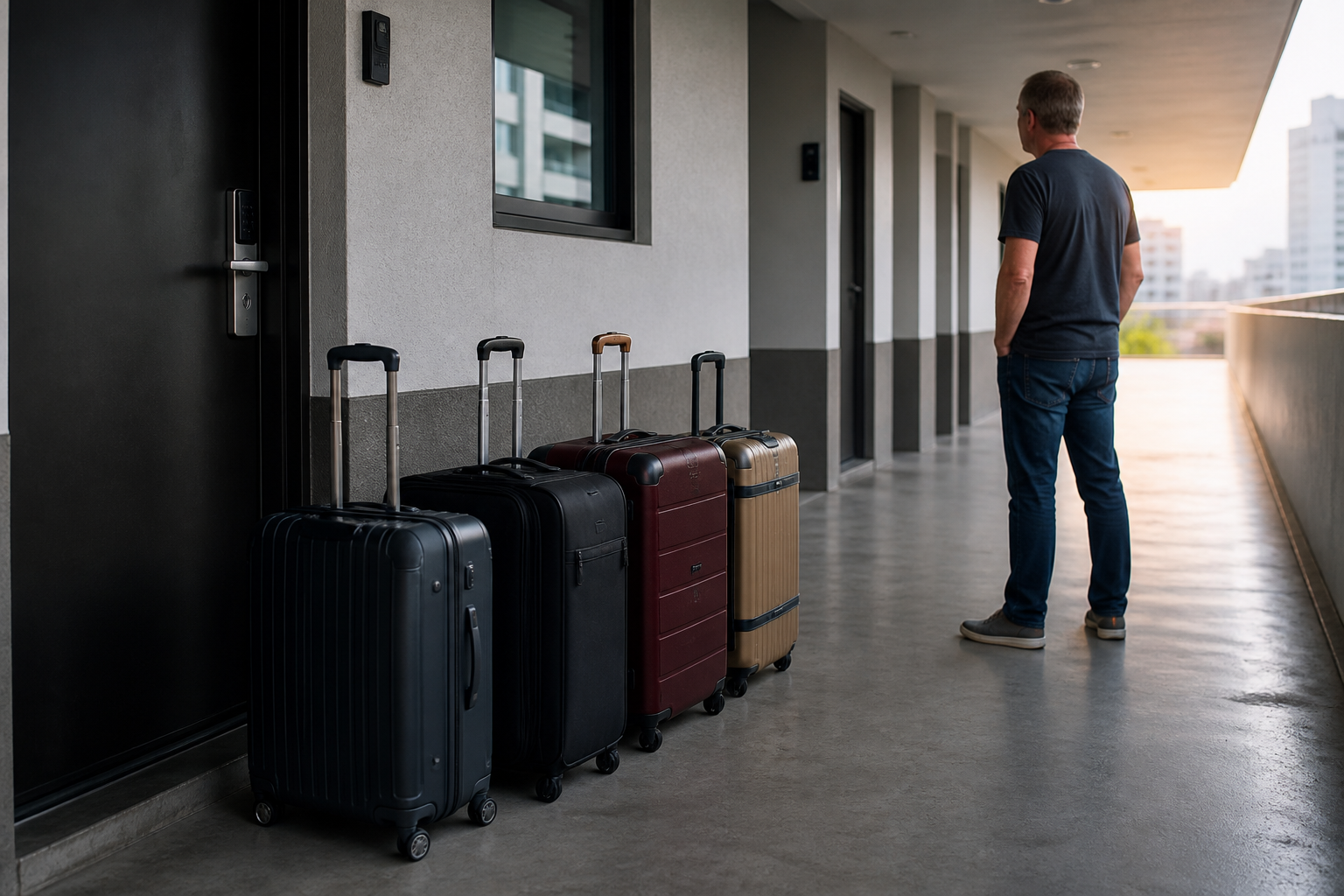 The Suspicion: Four Suitcases and a Hidden Room