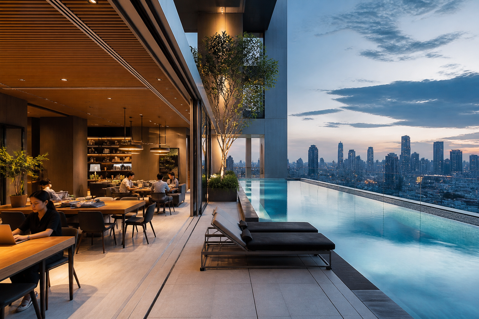 10. Builders Are Increasingly Competitive Adding Amenities Like Communal Workspaces and Infinity Pools to Attract Buyers