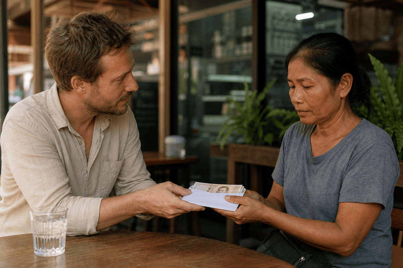 100,000 Baht for Her Family