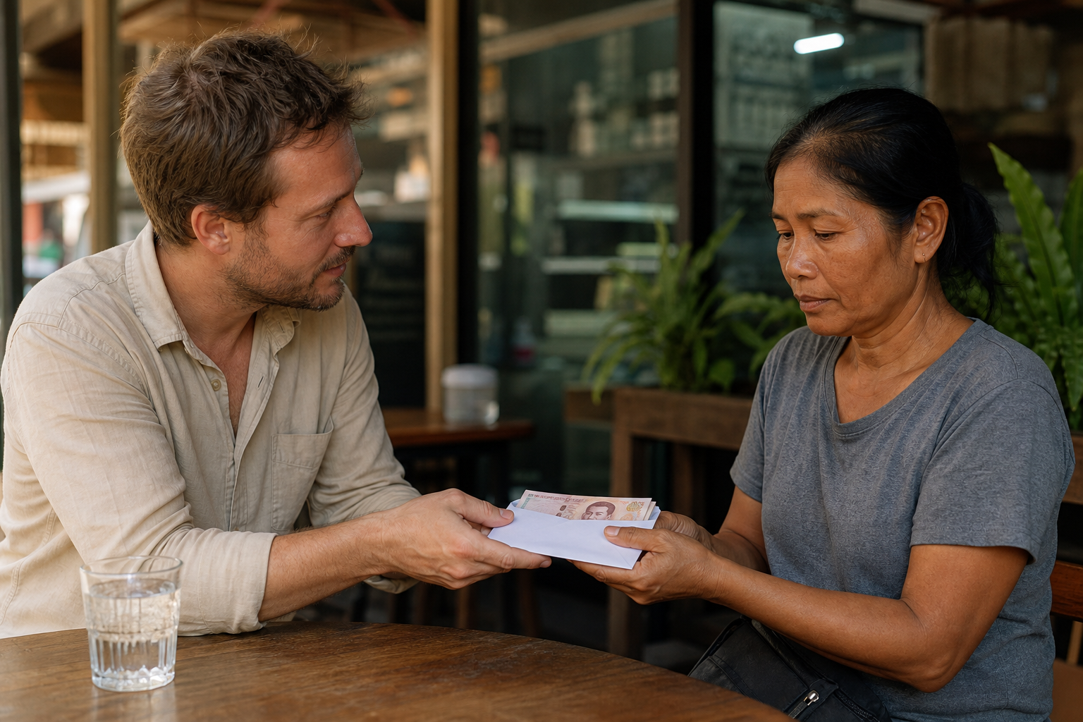 100,000 Baht for Her Family