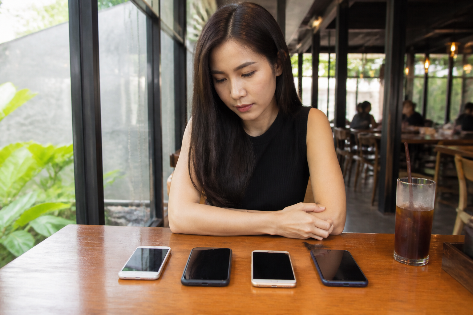 11. She Has Multiple Phones or SIM Cards
