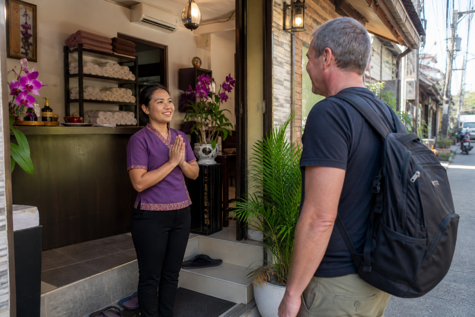 Meeting the Massage Girl in Patong