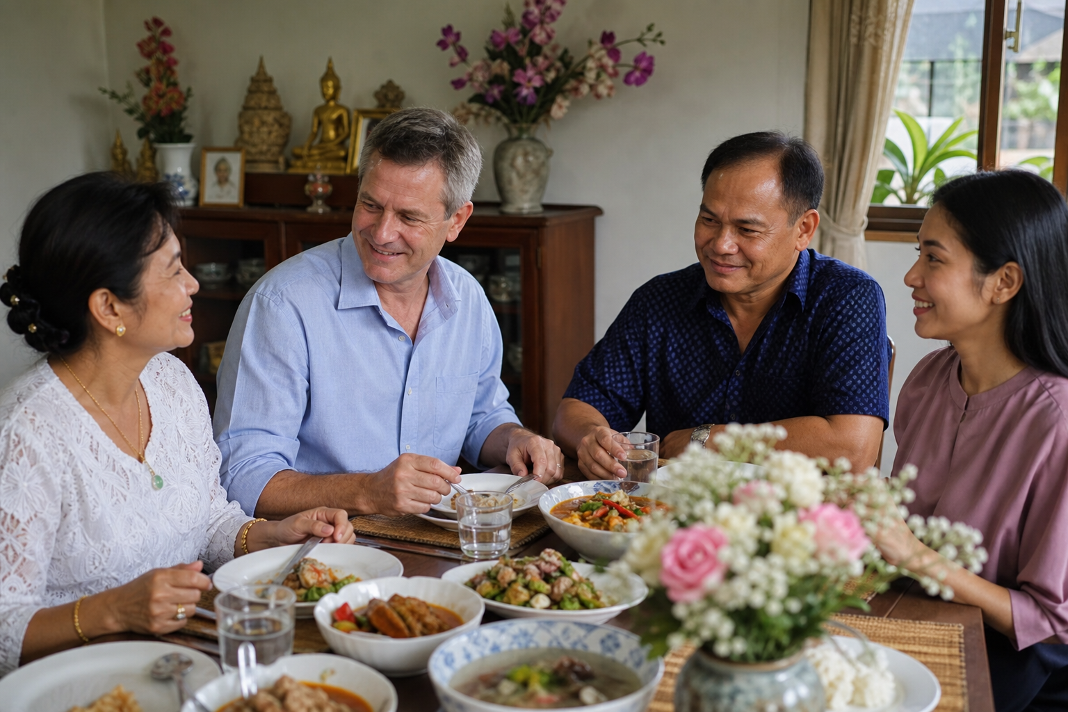 Meeting Her Family in Bangkok