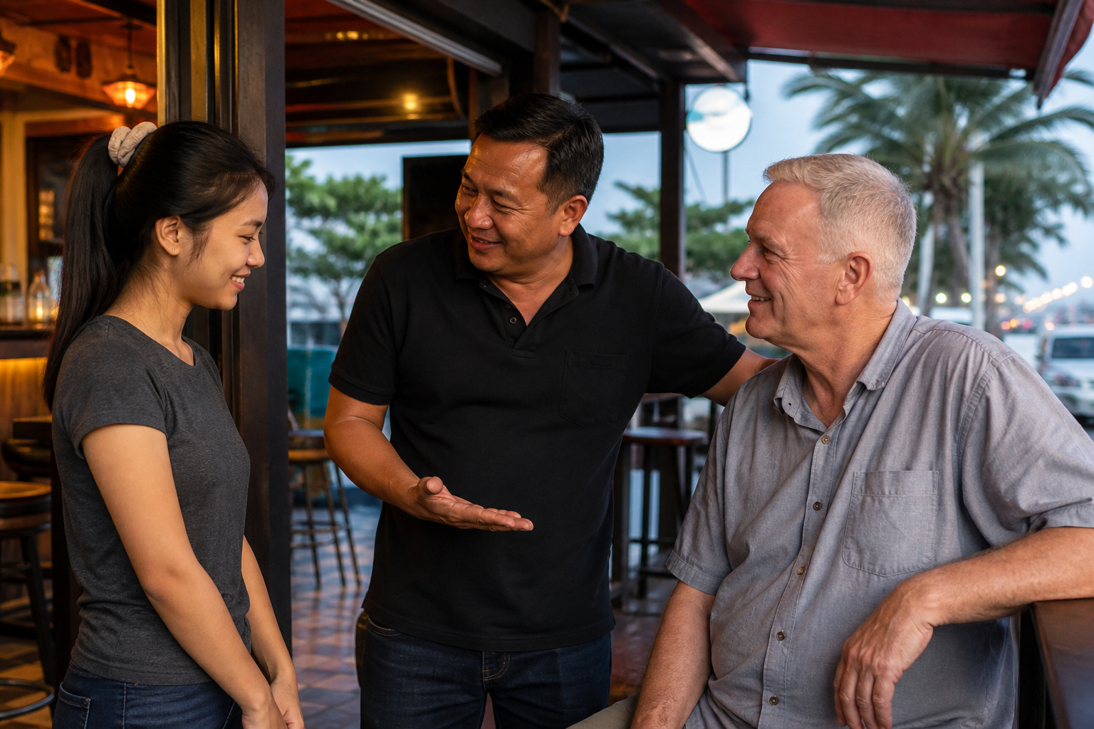 Meeting Nang in Jomtien