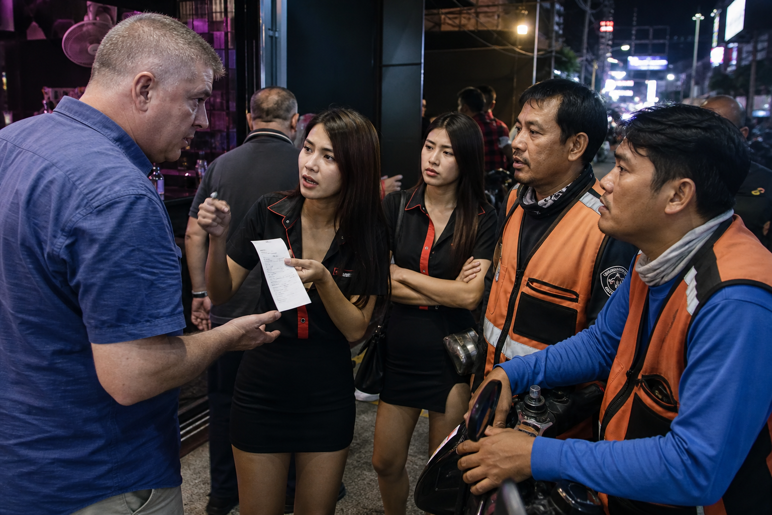 50,000 Baht Bar Bill Incident in Pattaya