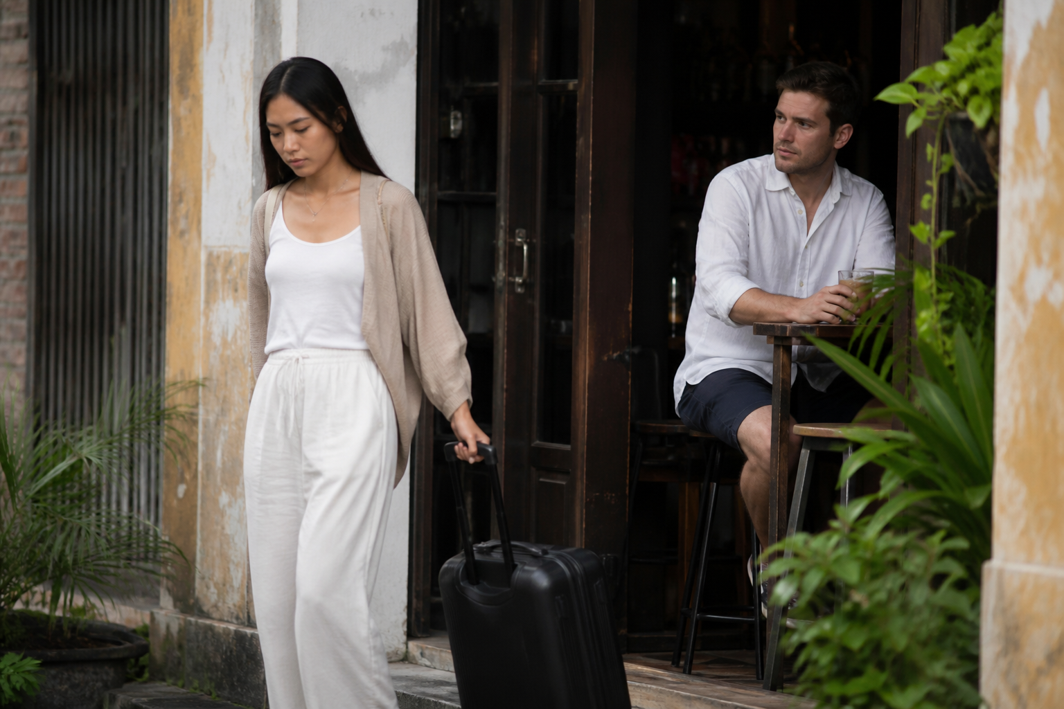 6. She Often Disappears