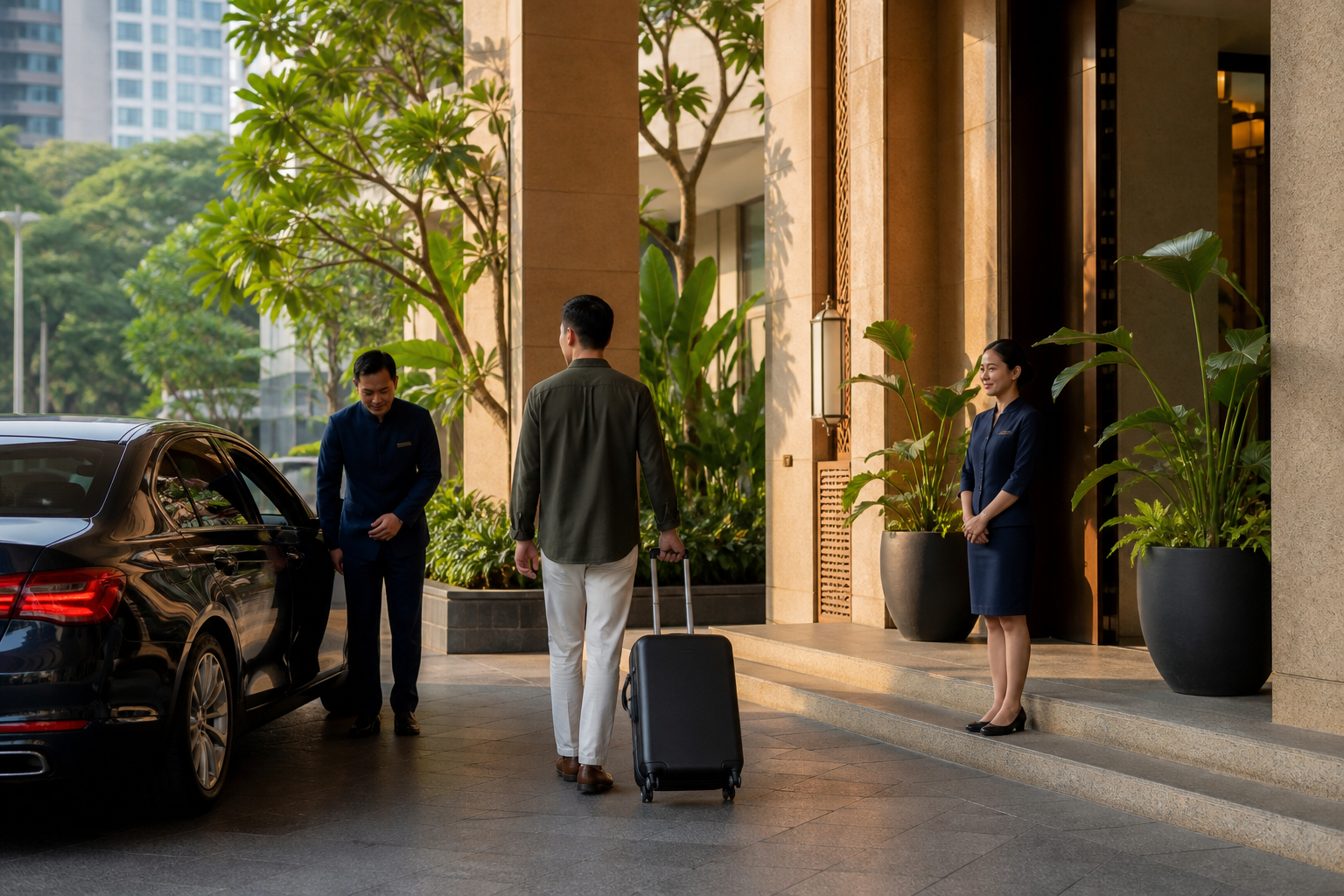 Airport Arrival and Bangkok Accommodation Perks