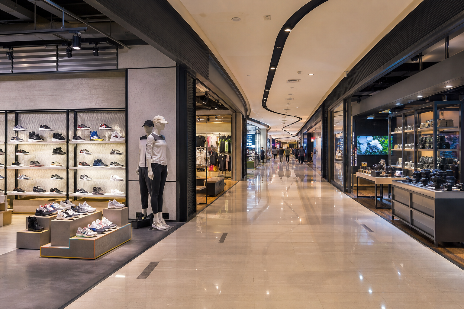 Authentic Sportswear and Technology Shopping