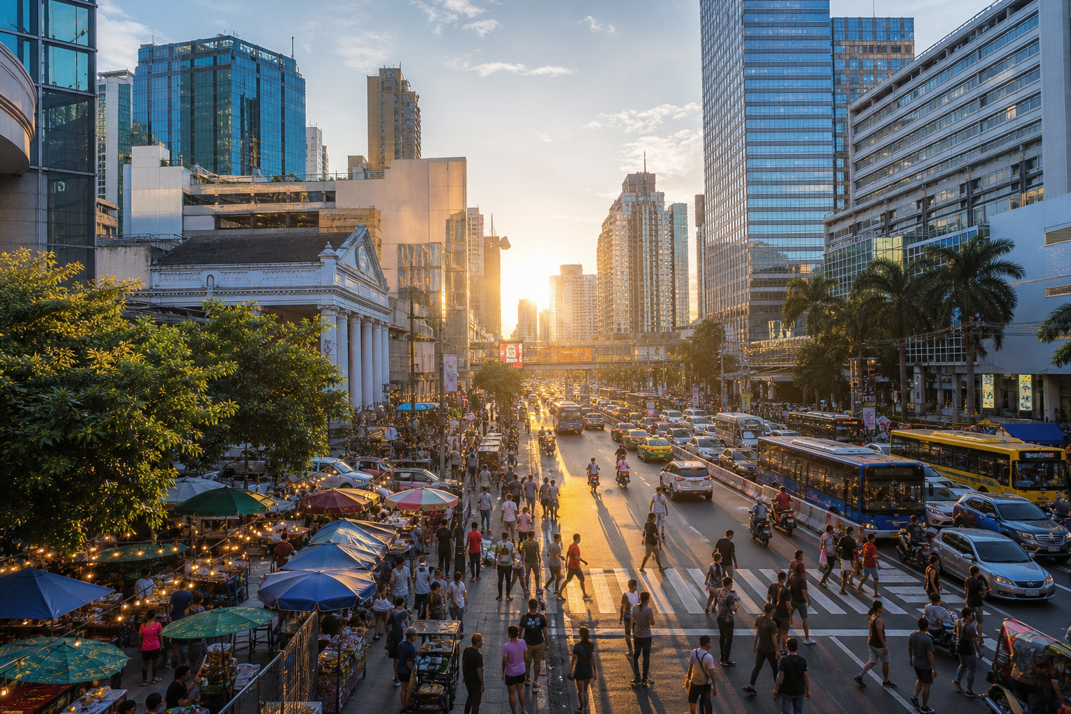 Bangkok City Energy in Every Season