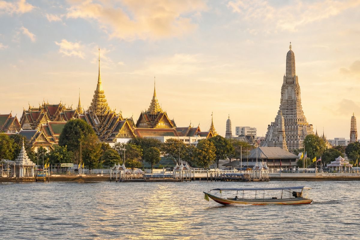 Bangkok's Grand Palace Wat Pho and Wat Arun