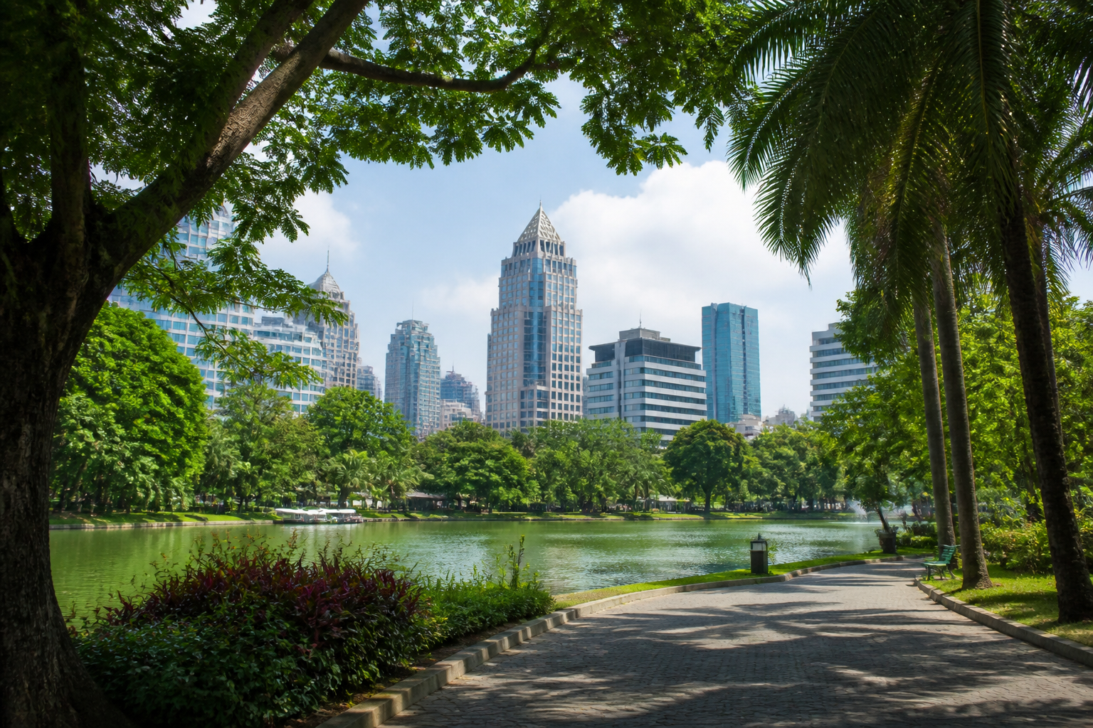 Recharge with Massage and Green Parks