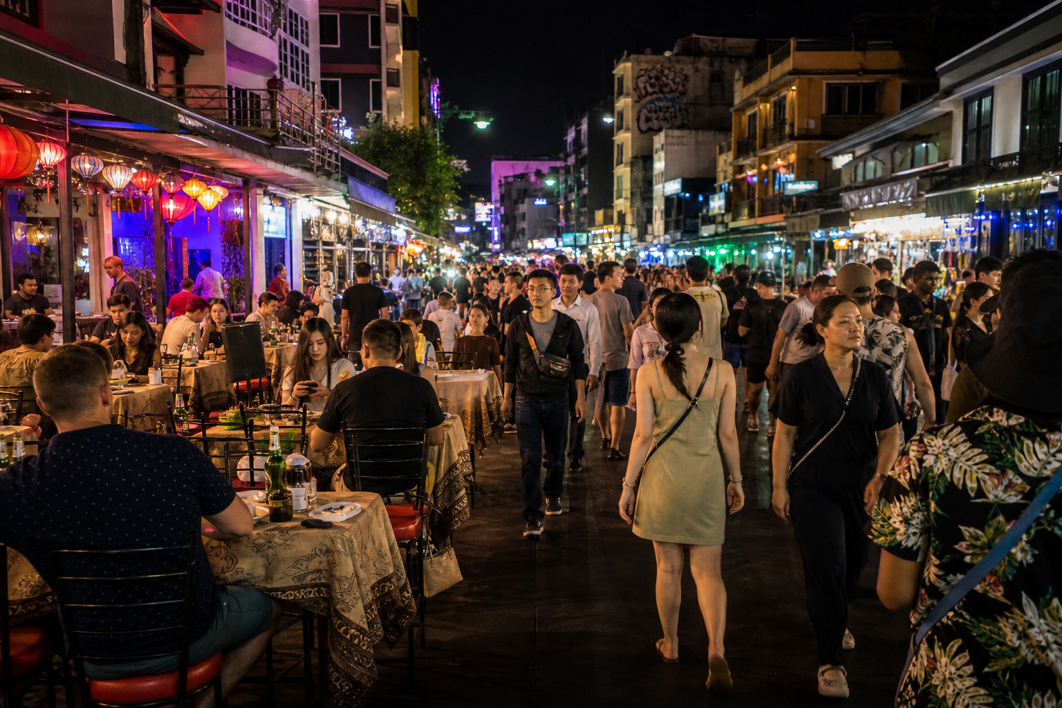 Party on Khao San Road