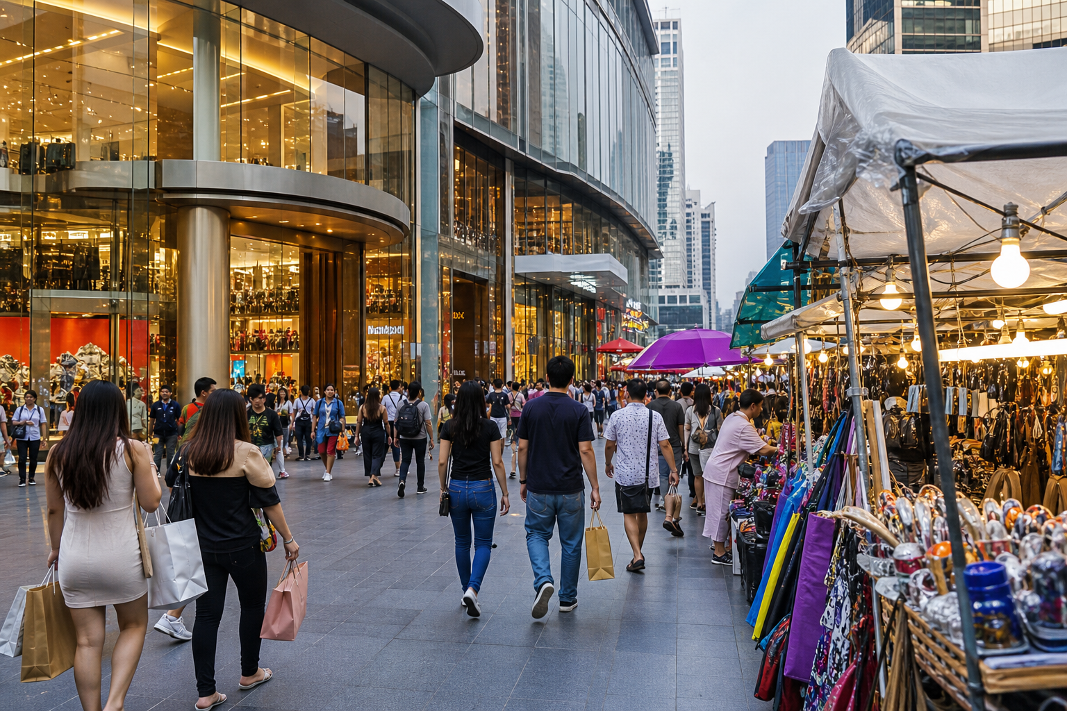 Experience Nightlife and Shopping
