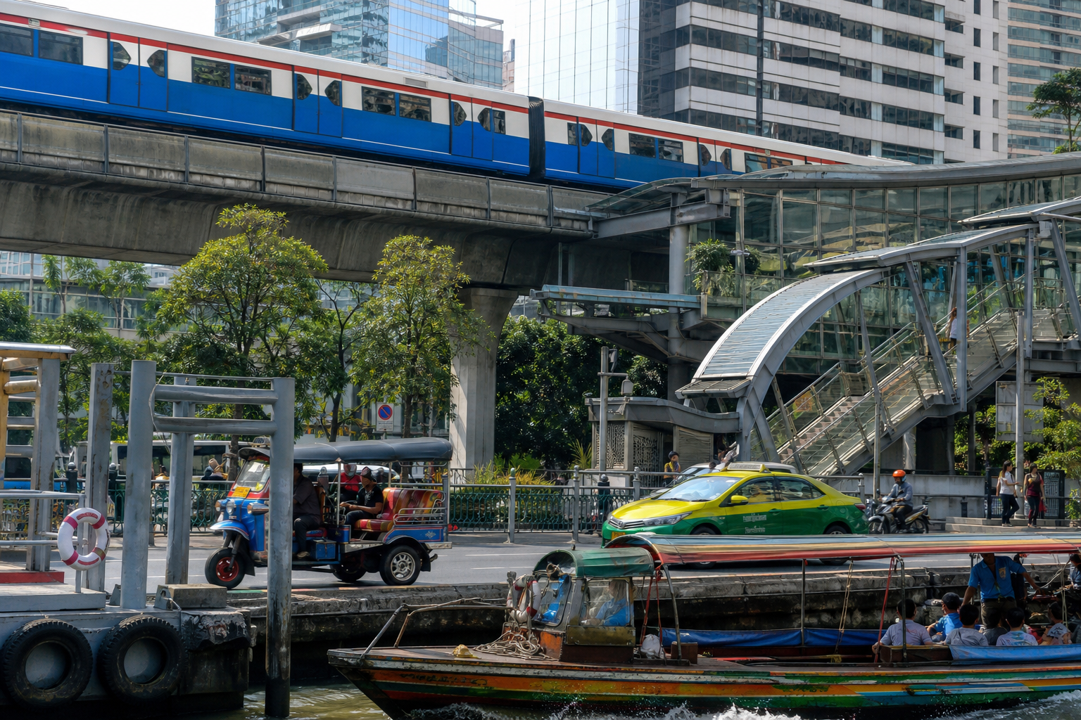 Choose from Bangkok’s Transport Options