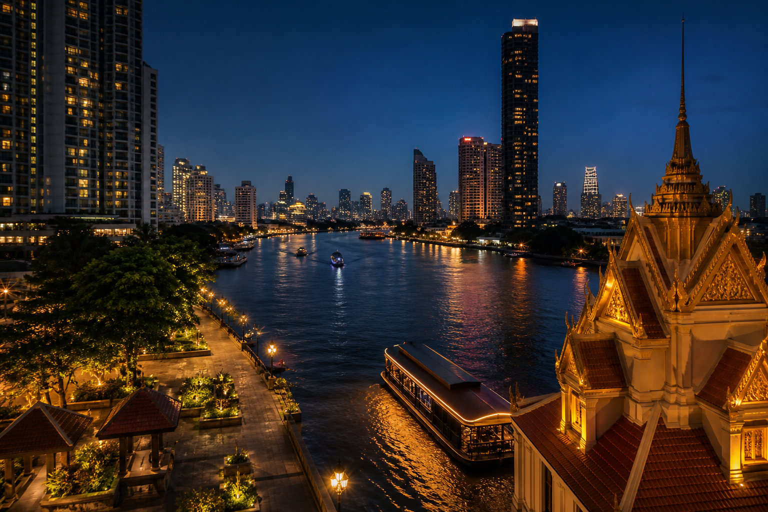 Bangkok at Night: An Easy Evening Itinerary