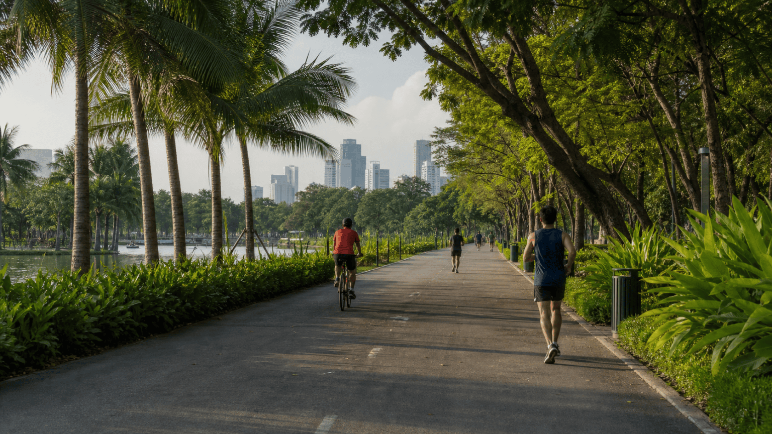Benjakitti Park Paths, Biking, and Practical Tips