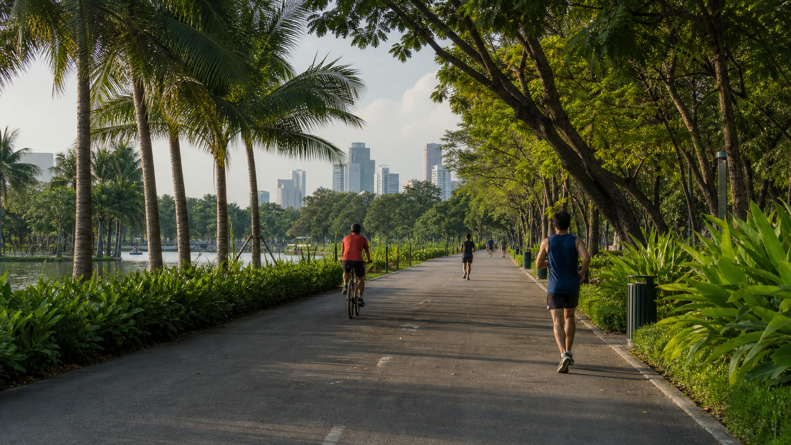 Benjakitti Park Paths, Biking, and Practical Tips