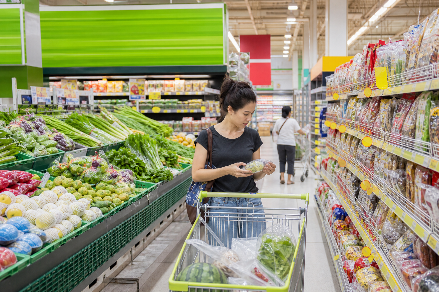 Big C groceries and weekly shopping