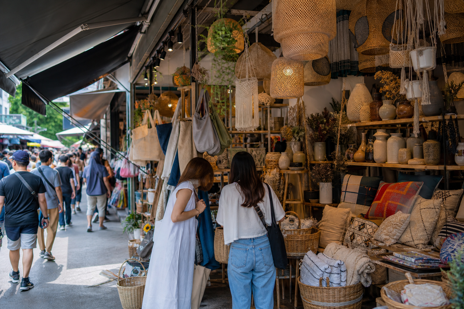 Chatuchak Mix and Weekend Market Shopping