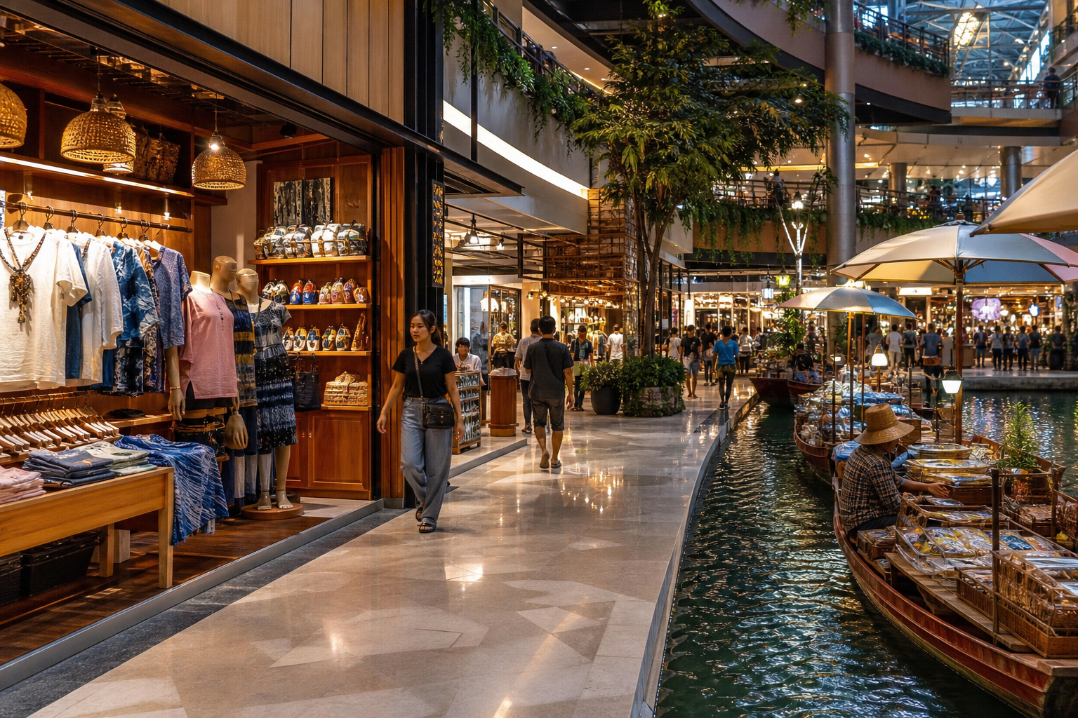 Chatuchak, Pratunam, Platinum, and MBK Shopping
