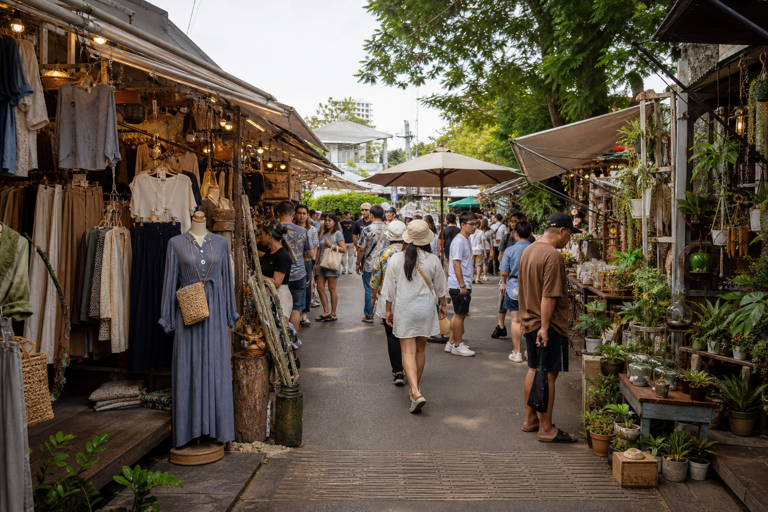 Chatuchak Weekend Market and Chatuchak Mix