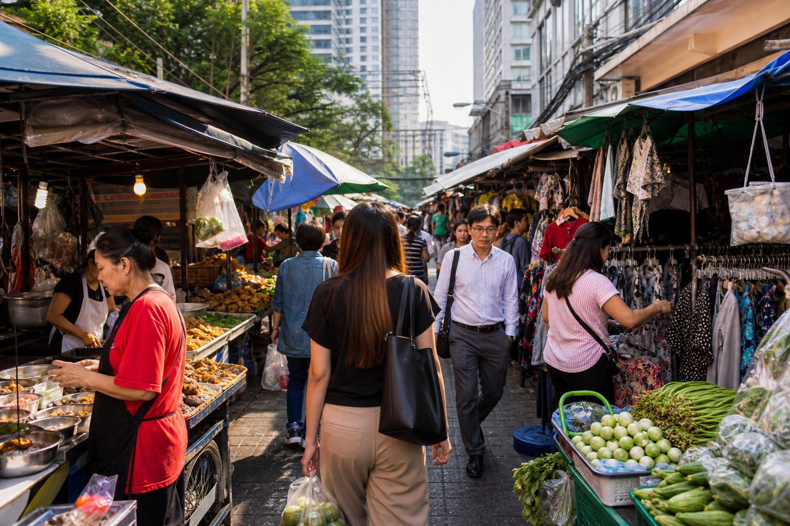 Chong Nonsi and Silom Local Market Guide