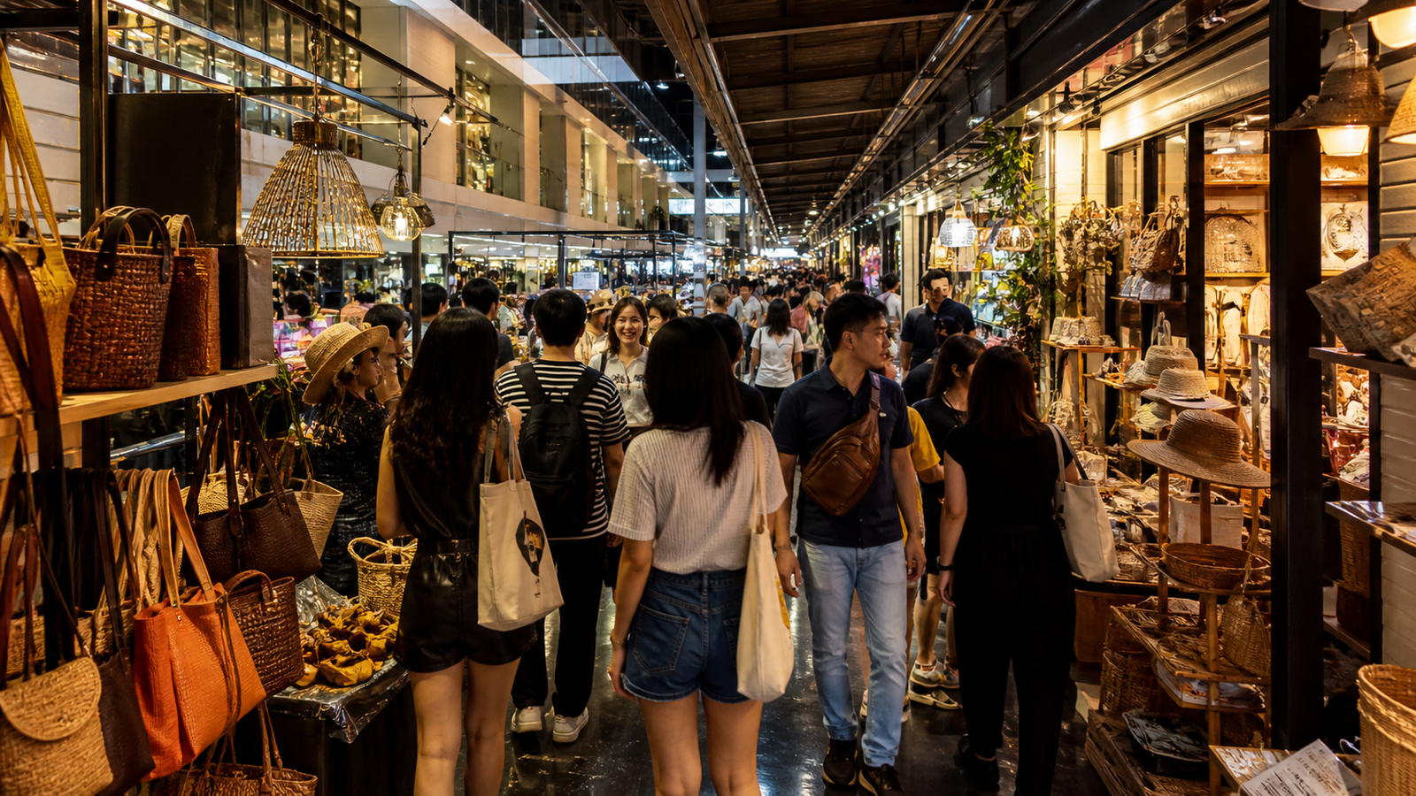 Choosing Indoor Markets and Malls