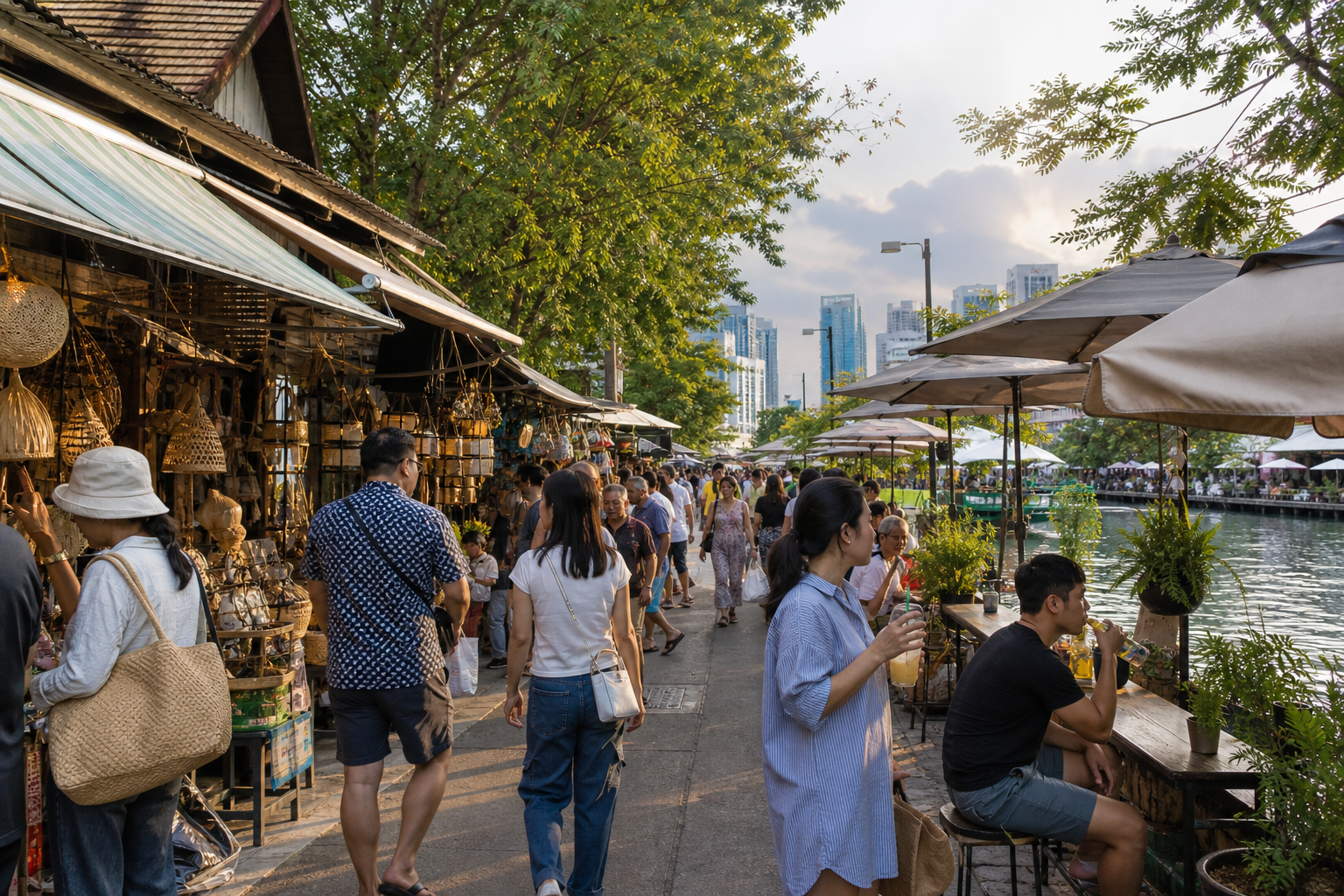 Choosing the Best Time for Crowded Markets