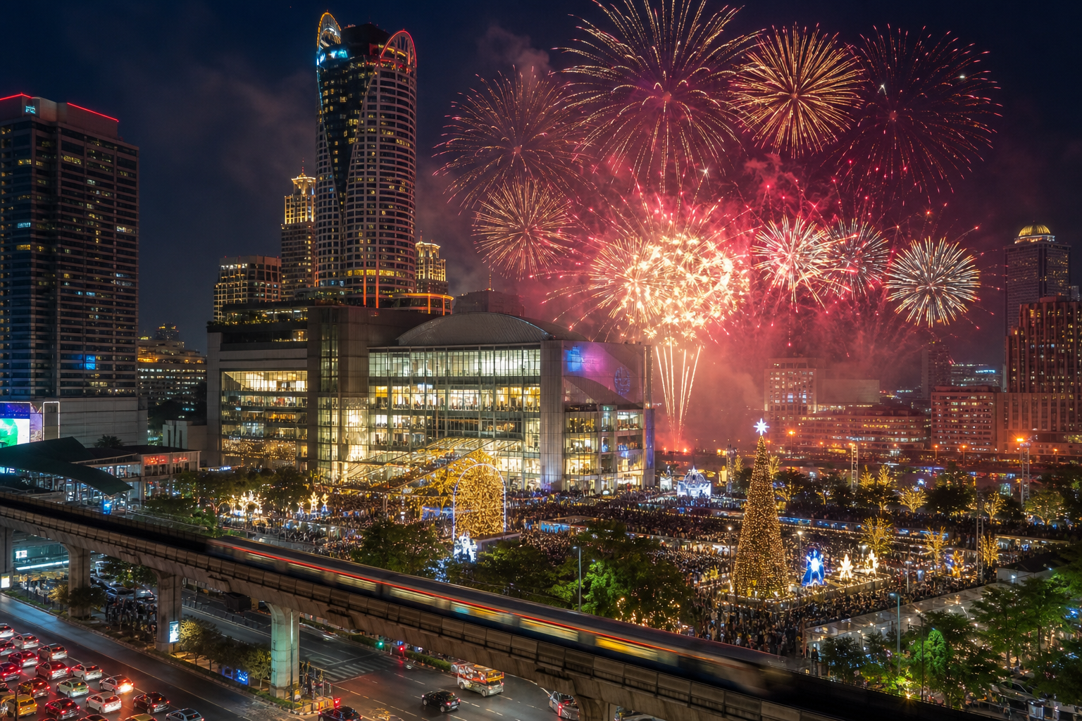 Christmas and New Year Celebrations in Bangkok