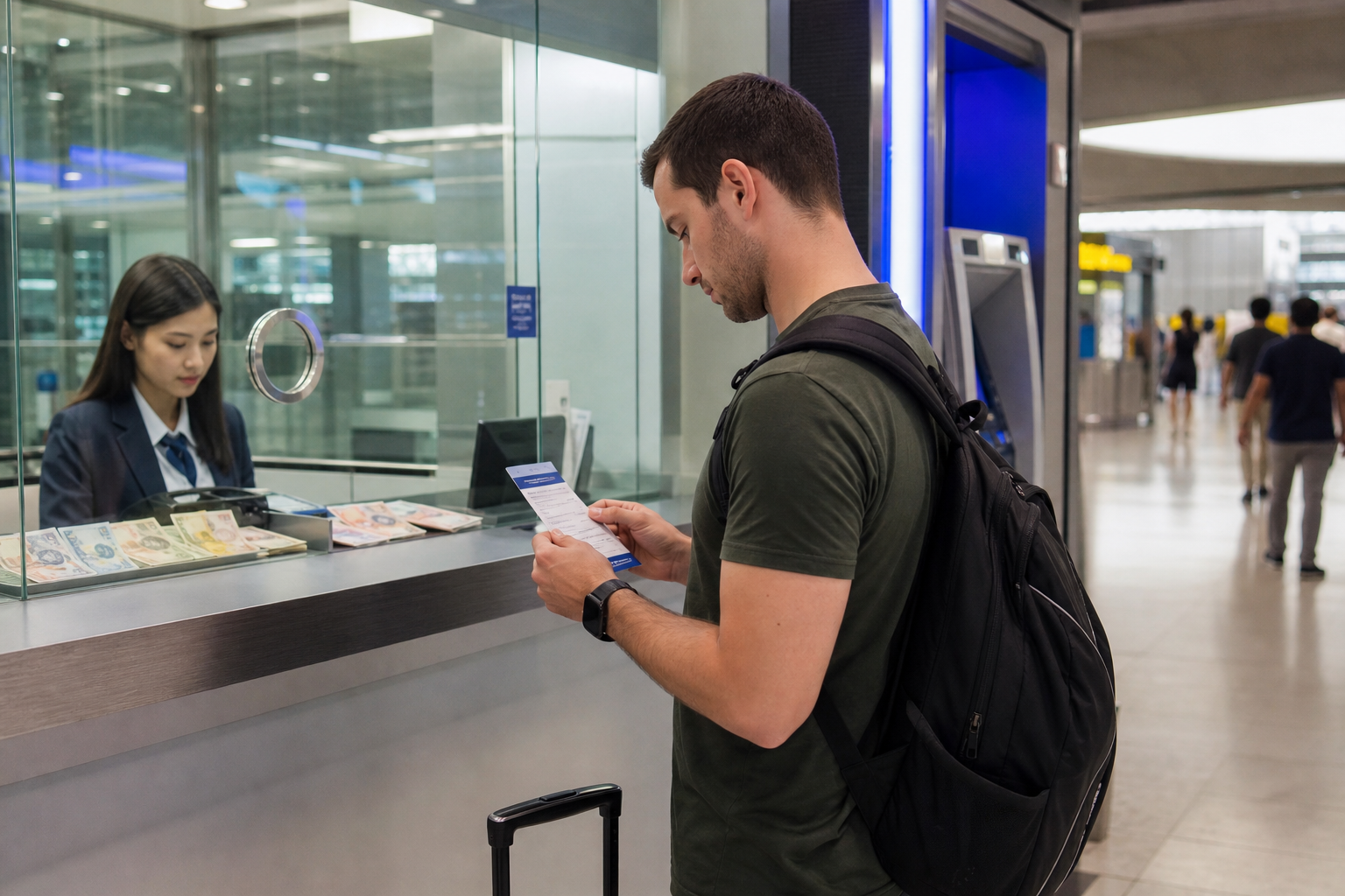 Comparing Airport Exchange Rates and ATMs