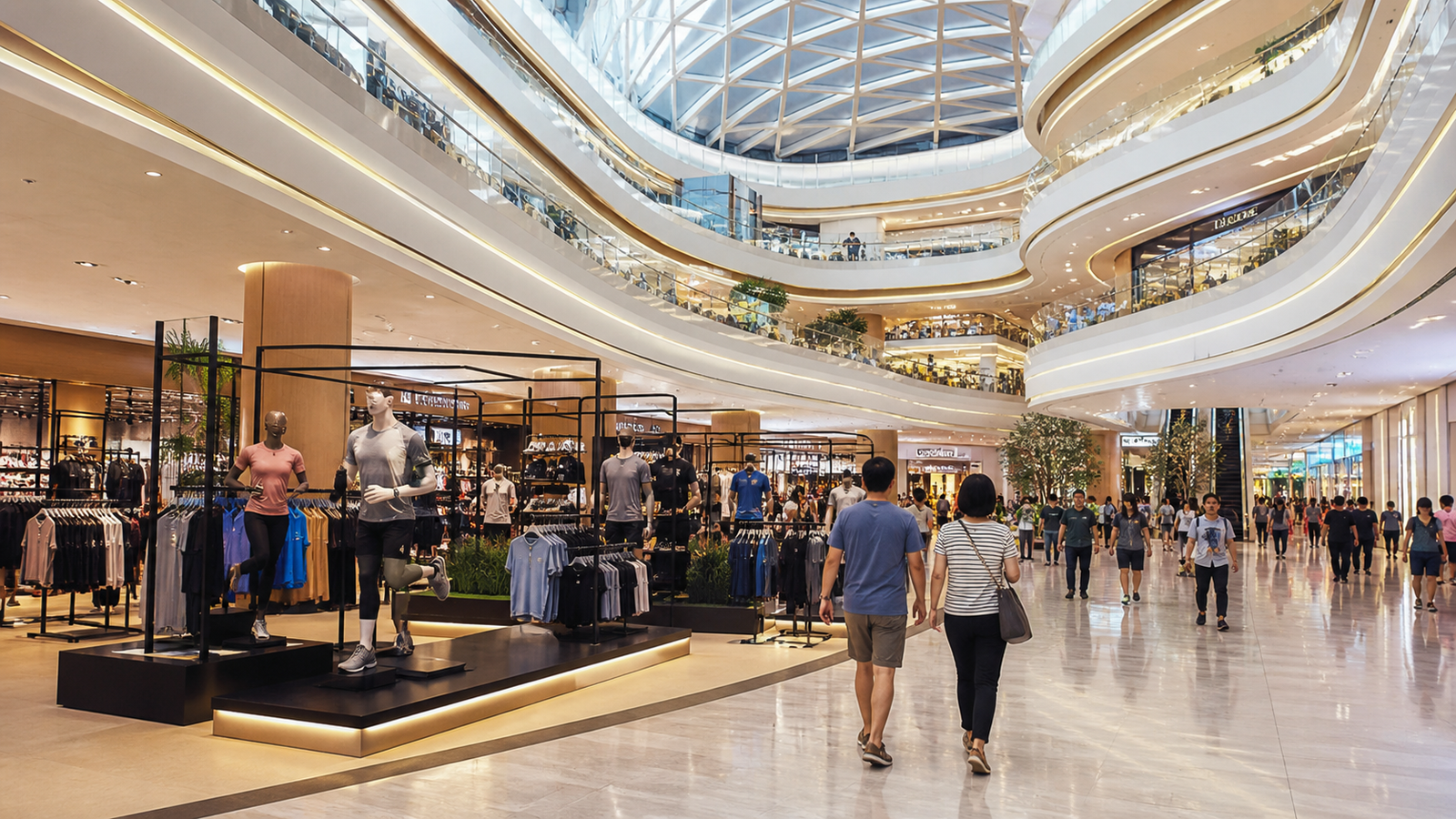 Comparing MBK with CentralWorld