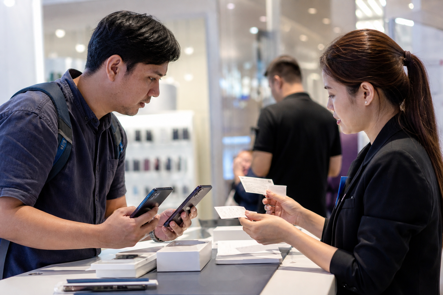 Comparing Prices Warranties and Receipts