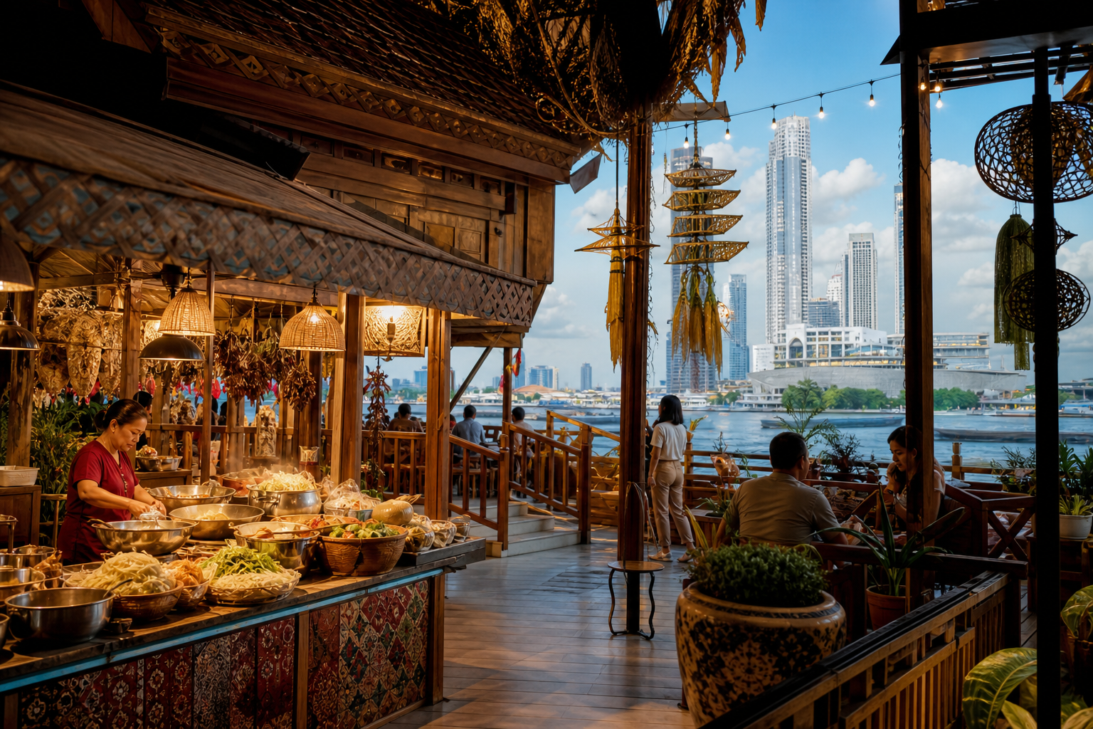 Exploring ICONSIAM’s SookSiam Food Market