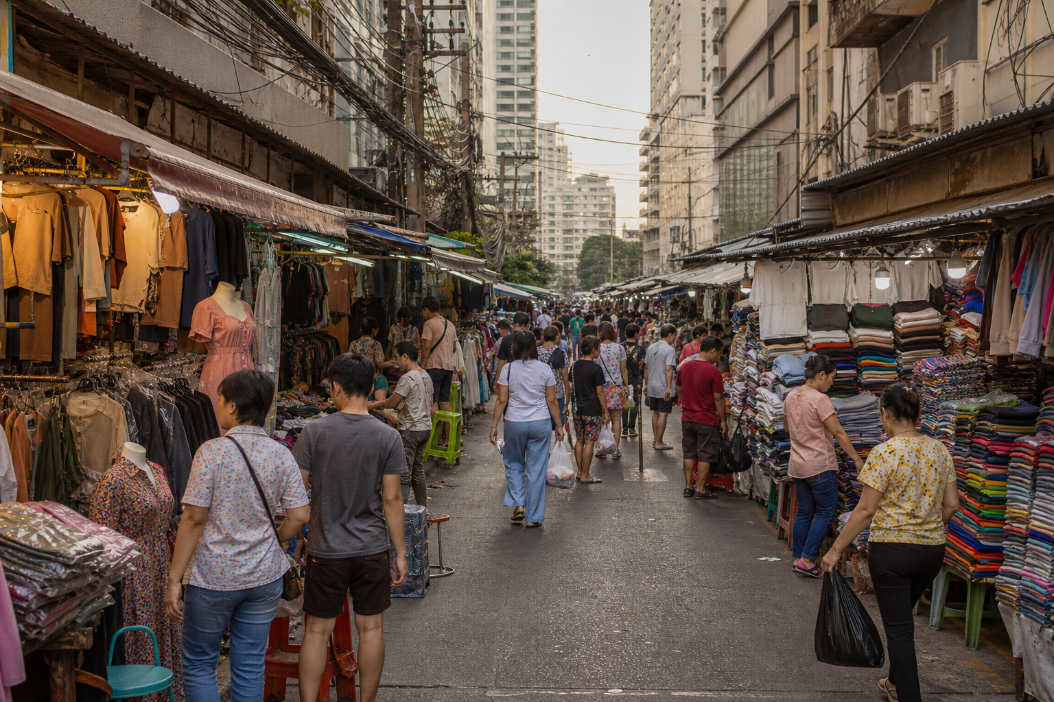 Finding the Cheapest Sections Around Baiyoke