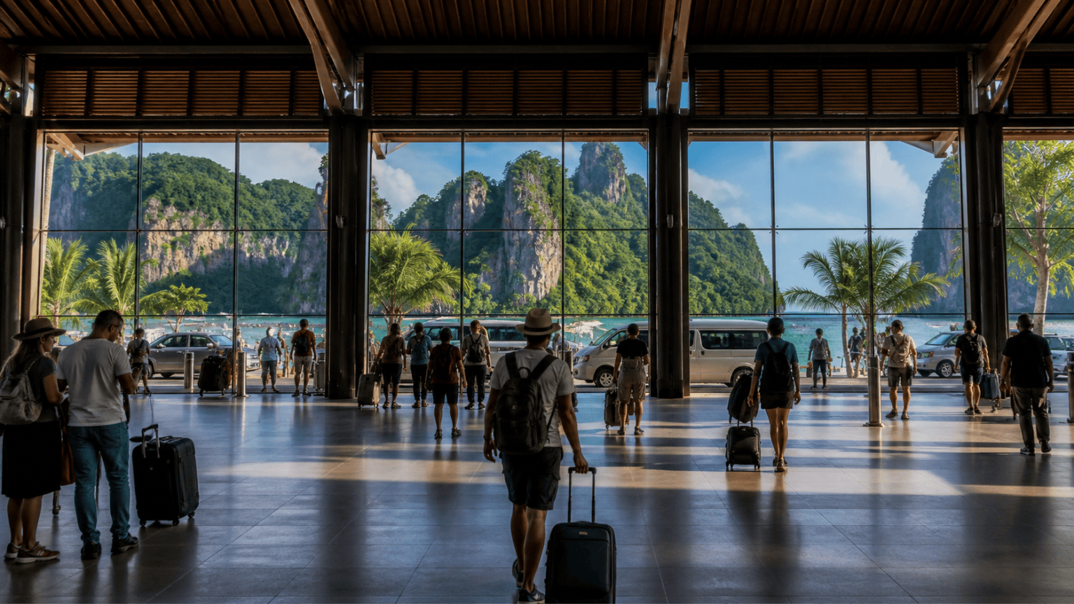 Flying from Bangkok to Krabi Airport