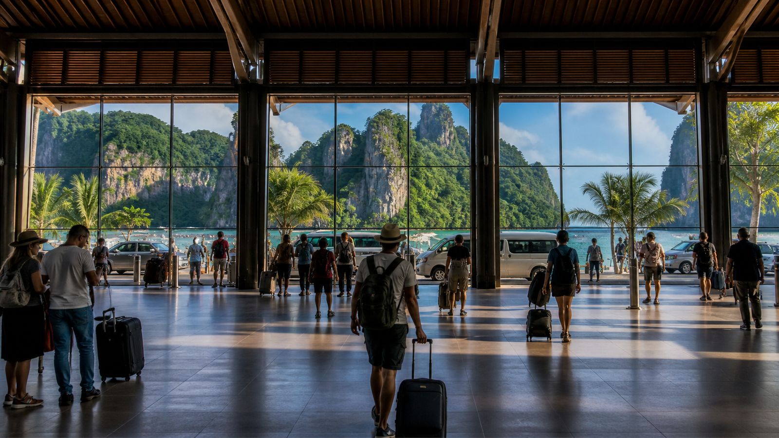Flying from Bangkok to Krabi Airport