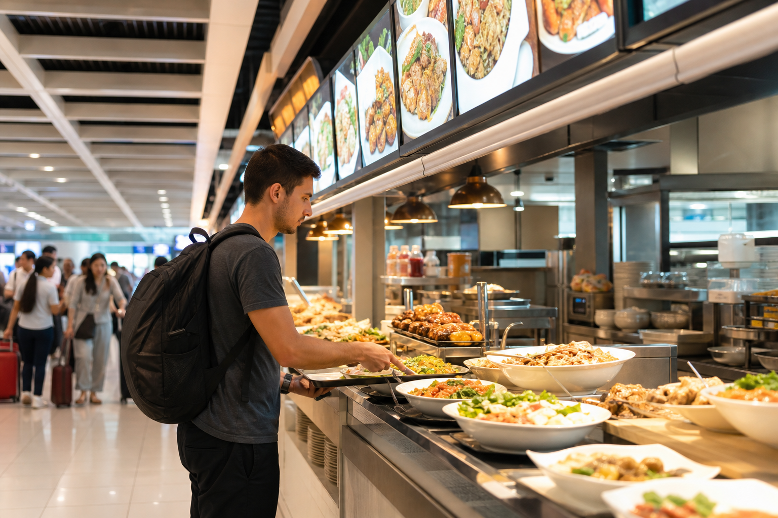 Food and Final Airport Essentials