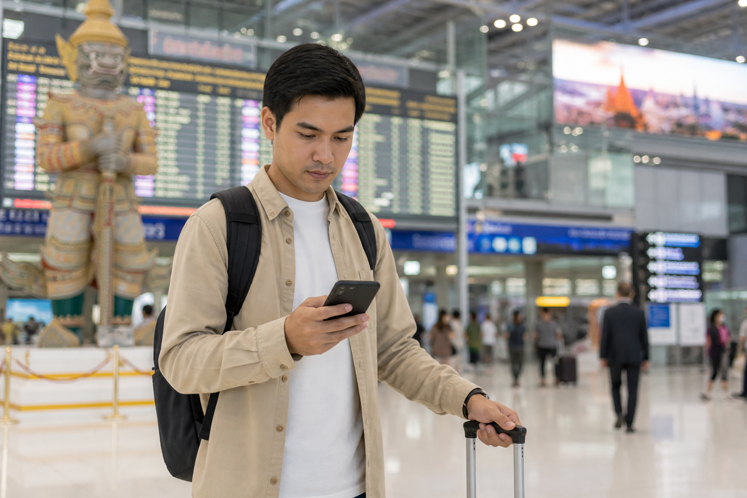 Free Airport Wi-Fi and Immigration