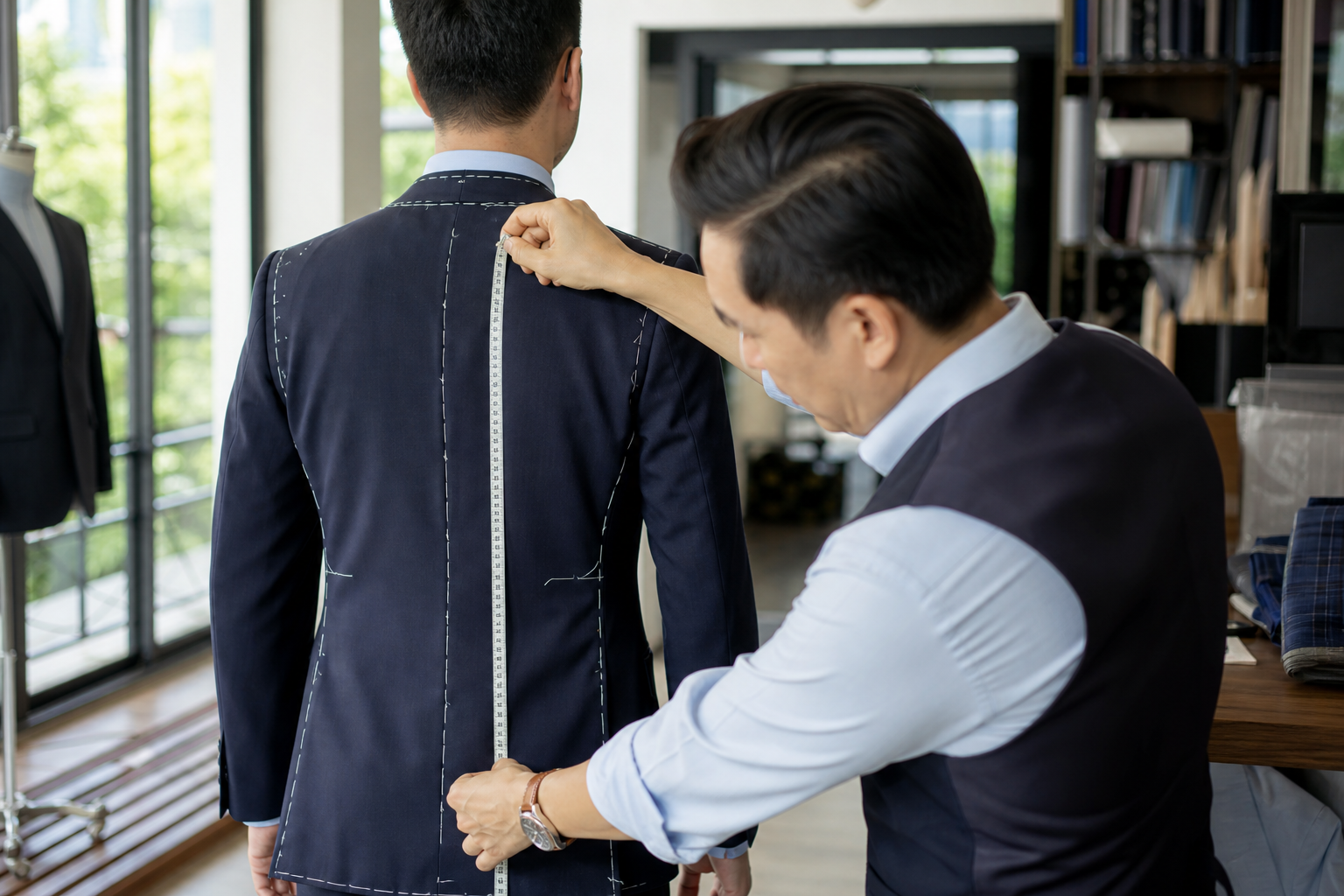 Getting Accurate Measurements for a Slim-Fit Suit