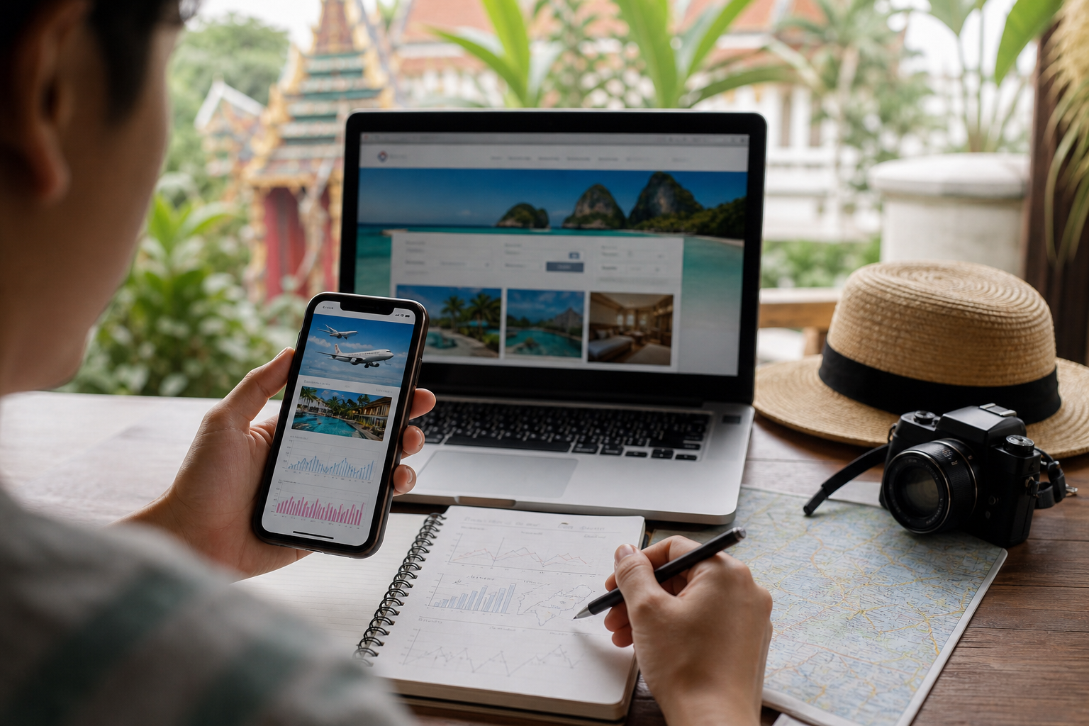 High-Season Prices Flights and Hotels