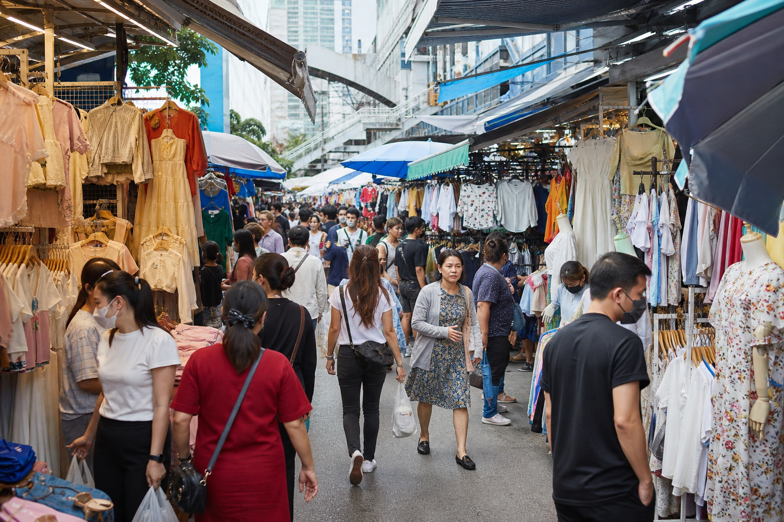 How to Plan a Pratunam Clothing Market Visit
