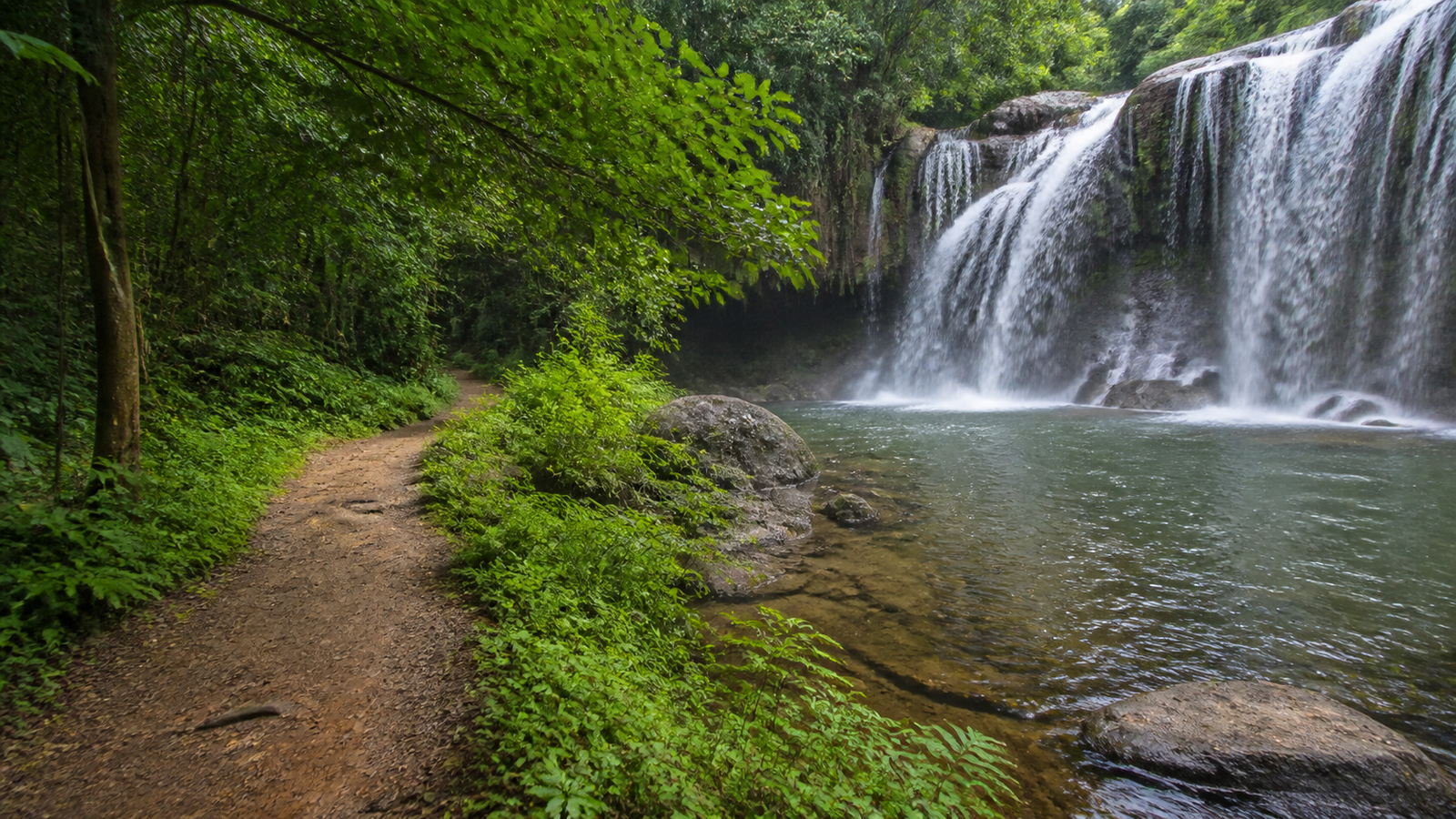 Khao Yai Waterfall, Lake Stop, and Planning