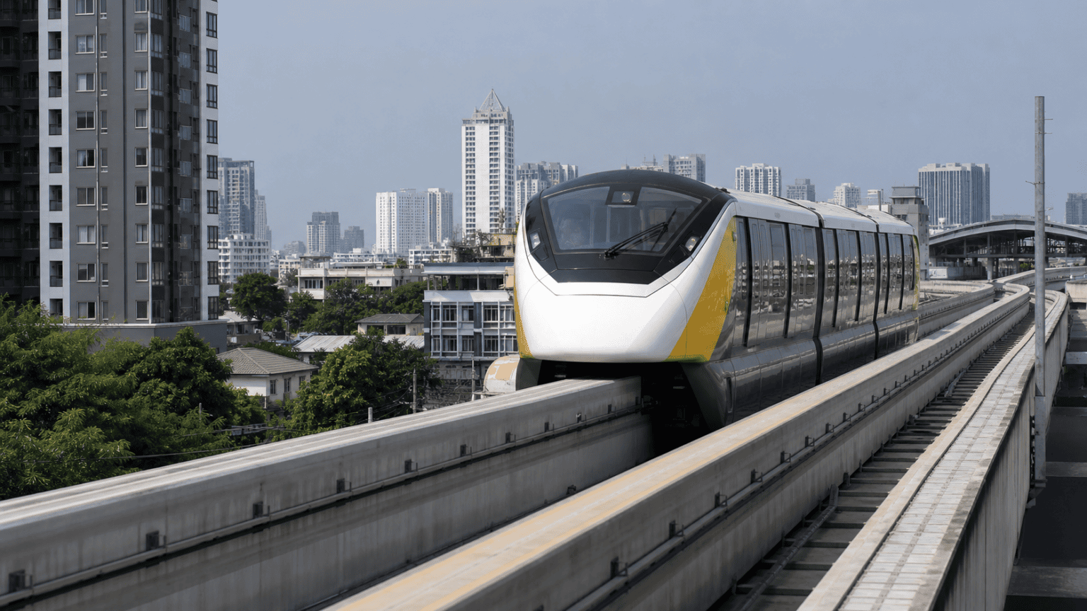 New Bangkok Yellow Line Connection